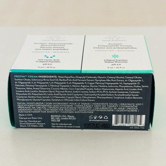 🌷New🌷Drunk Elephant Protini Duo: Powerpeptide Resurf Serum + Polypeptide Cream - Picture 9 of 9